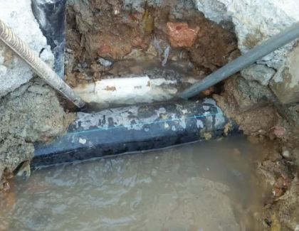 章贡测漏水之水管漏水